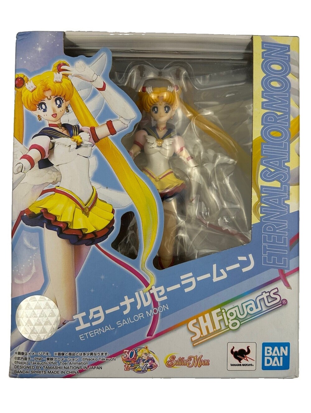 Bandai SH Figuarts Eternal Sailor Moon Action Figure 30th Anniversary New    SF2
